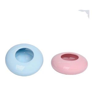 PERSIAN CAT GLAZED CERAMIC WATER BOWLS